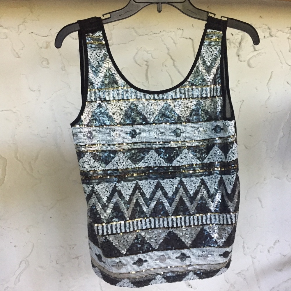 Women’s sequin tank top
